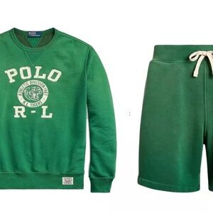Polo Ralph Lauren Short and Sweatshirt Set Medium